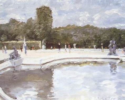 Paris Scene oil painting